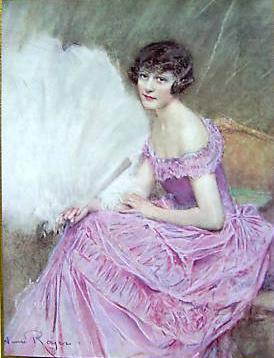 unknow artist Henri Royer Jeune fille china oil painting image